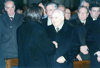 Intervento del Presidente della Repubblica ai funerali di Andrea Barbato nella Chiesa di S. Ignazio a Roma