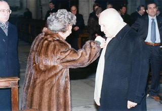 Intervento del Presidente della Repubblica alla celebrazione della S. Messa per il 40° anniversario della scomparsa del ministro Vanoni nella Chiesa di S. Maria del Popolo a Roma