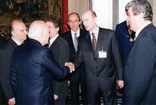 Incontro con il Presidente della Repubblica di Bosnia-Erzegovina. Signor Alija Izetbegovic.