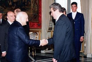 Incontro con il Presidente della Repubblica di Bosnia-Erzegovina. Signor Alija Izetbegovic.