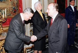 Incontro con il Presidente della Repubblica di Bosnia-Erzegovina. Signor Alija Izetbegovic.