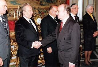 Incontro con il Presidente della Repubblica di Bosnia-Erzegovina. Signor Alija Izetbegovic.
