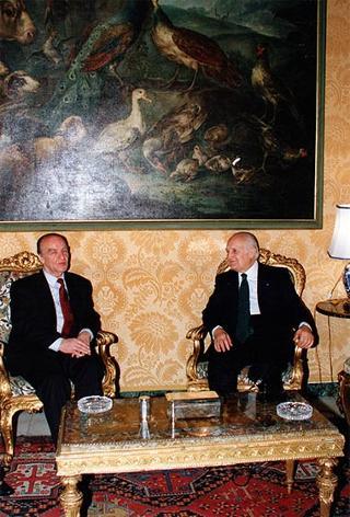 Incontro con il Presidente della Repubblica di Bosnia-Erzegovina. Signor Alija Izetbegovic.