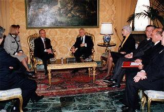 Incontro con il Presidente della Repubblica di Bosnia-Erzegovina. Signor Alija Izetbegovic.
