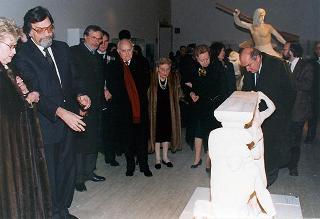 Intervento del Presidente della Repubblica alla cerimonia inaugurale della Mostra "Ulisse, il mito e la memoria" al Palazzo delle Esposizioni a Roma