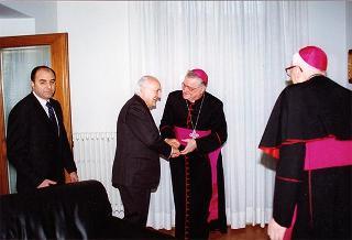Visita del Presidente della Repubblica nella città di Prato in occasione della cerimonia di consegna della Medaglia d'argento al Valor Militare per attività partigiana al Gonfalone della città