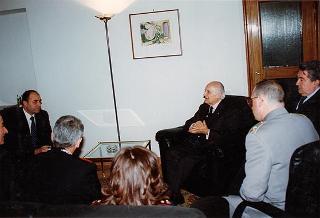 Visita del Presidente della Repubblica nella città di Prato in occasione della cerimonia di consegna della Medaglia d'argento al Valor Militare per attività partigiana al Gonfalone della città