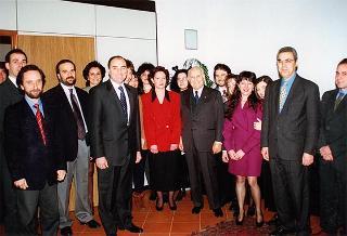 Visita del Presidente della Repubblica nella città di Prato in occasione della cerimonia di consegna della Medaglia d'argento al Valor Militare per attività partigiana al Gonfalone della città