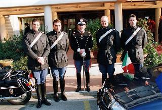 Visita del Presidente della Repubblica nella città di Prato in occasione della cerimonia di consegna della Medaglia d'argento al Valor Militare per attività partigiana al Gonfalone della città