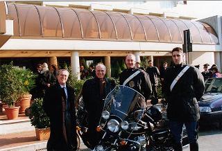 Visita del Presidente della Repubblica nella città di Prato in occasione della cerimonia di consegna della Medaglia d'argento al Valor Militare per attività partigiana al Gonfalone della città