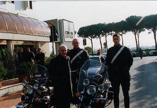 Visita del Presidente della Repubblica nella città di Prato in occasione della cerimonia di consegna della Medaglia d'argento al Valor Militare per attività partigiana al Gonfalone della città
