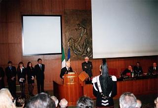 Intervento del Presidente della Repubblica alla commemorazione di don Carlo Gnocchi, nel 40° anniversario della morte