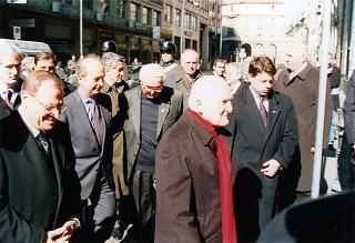 Intervento del Presidente della Repubblica alla commemorazione di don Carlo Gnocchi, nel 40° anniversario della morte