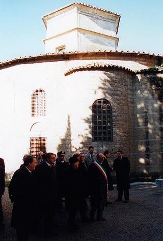 Visita del Presidente della Repubblica Oscar Luigi Scalfaro alla città di Benevento