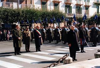 Visita del Presidente della Repubblica Oscar Luigi Scalfaro alla città di Benevento