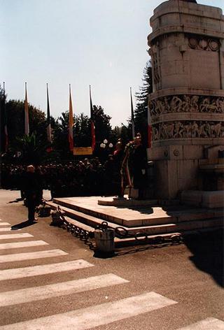 Visita del Presidente della Repubblica Oscar Luigi Scalfaro alla città di Benevento