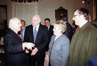 Visita del Presidente della Repubblica Oscar Luigi Scalfaro alla città di Benevento