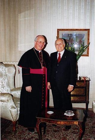 Visita del Presidente della Repubblica Oscar Luigi Scalfaro alla città di Benevento