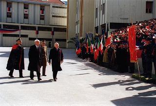 Visita del Presidente della Repubblica Oscar Luigi Scalfaro alla città di Benevento