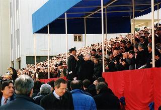 Visita del Presidente della Repubblica Oscar Luigi Scalfaro alla città di Benevento