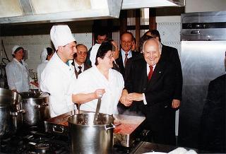 Visita del Presidente della Repubblica Oscar Luigi Scalfaro alla città di Benevento