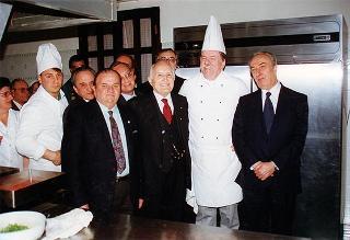 Visita del Presidente della Repubblica Oscar Luigi Scalfaro alla città di Benevento