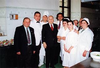 Visita del Presidente della Repubblica Oscar Luigi Scalfaro alla città di Benevento