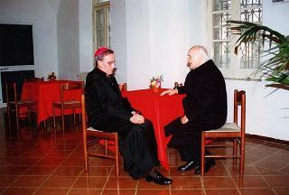Visita del Presidente della Repubblica Oscar Luigi Scalfaro alla città di Benevento