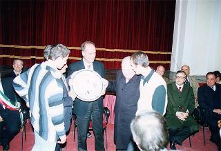 Visita del Presidente della Repubblica Oscar Luigi Scalfaro alla città di Benevento