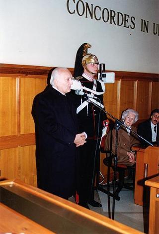 Visita del Presidente della Repubblica Oscar Luigi Scalfaro alla città di Benevento