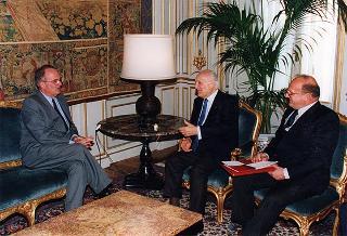 Incontro con l'ambasciatore d'Israele in Italia Yeuda Millo e successiva dichiarazione alla stampa