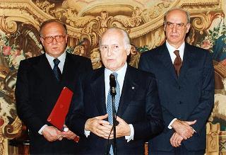 Incontro con l'ambasciatore d'Israele in Italia Yeuda Millo e successiva dichiarazione alla stampa