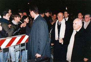 Intervento del Presidente della Repubblica alla Sinagoga, in occasione della manifestazione di solidarietà per le vittime del terrorismo in Israele
