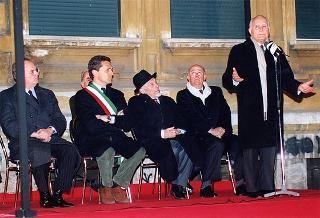 Intervento del Presidente della Repubblica alla Sinagoga, in occasione della manifestazione di solidarietà per le vittime del terrorismo in Israele