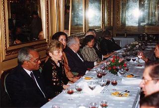 Visita del Presidente della Repubblica alla città di Lisbona per l'insediamento del nuovo Presidente del Portogallo Jorge Sampaio