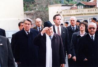 Visita del Presidente della Repubblica alla città di Lisbona per l'insediamento del nuovo Presidente del Portogallo Jorge Sampaio