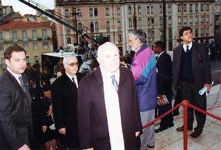 Visita del Presidente della Repubblica alla città di Lisbona per l'insediamento del nuovo Presidente del Portogallo Jorge Sampaio