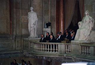 Visita del Presidente della Repubblica alla città di Lisbona per l'insediamento del nuovo Presidente del Portogallo Jorge Sampaio