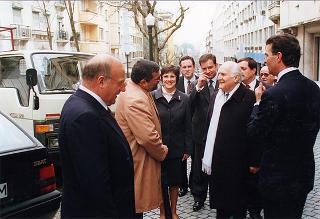 Visita del Presidente della Repubblica alla città di Lisbona per l'insediamento del nuovo Presidente del Portogallo Jorge Sampaio