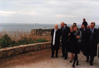 Visita del Presidente della Repubblica alla città di Lisbona per l'insediamento del nuovo Presidente del Portogallo Jorge Sampaio