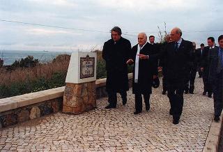 Visita del Presidente della Repubblica alla città di Lisbona per l'insediamento del nuovo Presidente del Portogallo Jorge Sampaio