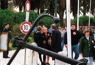 Visita del Presidente della Repubblica alla città di Lisbona per l'insediamento del nuovo Presidente del Portogallo Jorge Sampaio