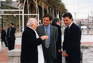 Visita del Presidente della Repubblica alla città di Lisbona per l'insediamento del nuovo Presidente del Portogallo Jorge Sampaio