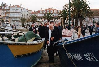 Visita del Presidente della Repubblica alla città di Lisbona per l'insediamento del nuovo Presidente del Portogallo Jorge Sampaio