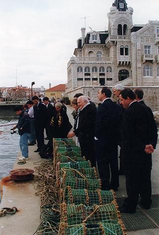 Visita del Presidente della Repubblica alla città di Lisbona per l'insediamento del nuovo Presidente del Portogallo Jorge Sampaio