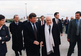 Visita del Presidente della Repubblica alla città di Lisbona per l'insediamento del nuovo Presidente del Portogallo Jorge Sampaio