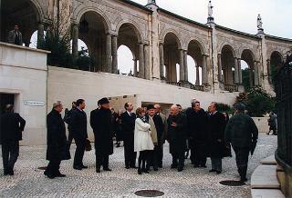 Visita del Presidente della Repubblica alla città di Lisbona per l'insediamento del nuovo Presidente del Portogallo Jorge Sampaio