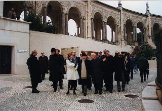 Visita del Presidente della Repubblica alla città di Lisbona per l'insediamento del nuovo Presidente del Portogallo Jorge Sampaio