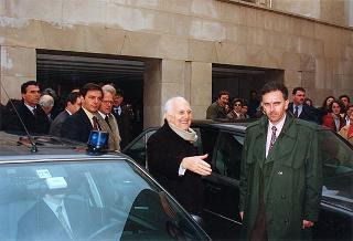 Visita del Presidente della Repubblica alla città di Lisbona per l'insediamento del nuovo Presidente del Portogallo Jorge Sampaio