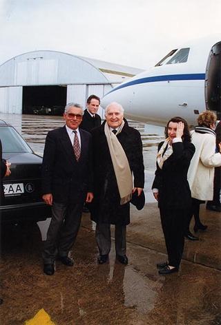 Visita del Presidente della Repubblica alla città di Lisbona per l'insediamento del nuovo Presidente del Portogallo Jorge Sampaio